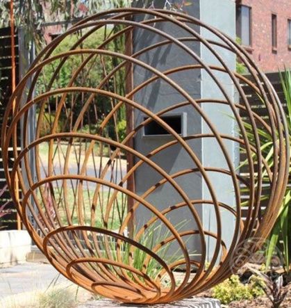 Сфера Садовая скульптура 100 × 100 × 100 см