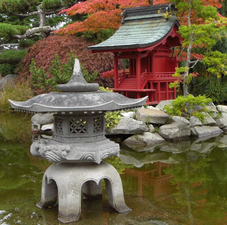 Японский сад для вдохновения